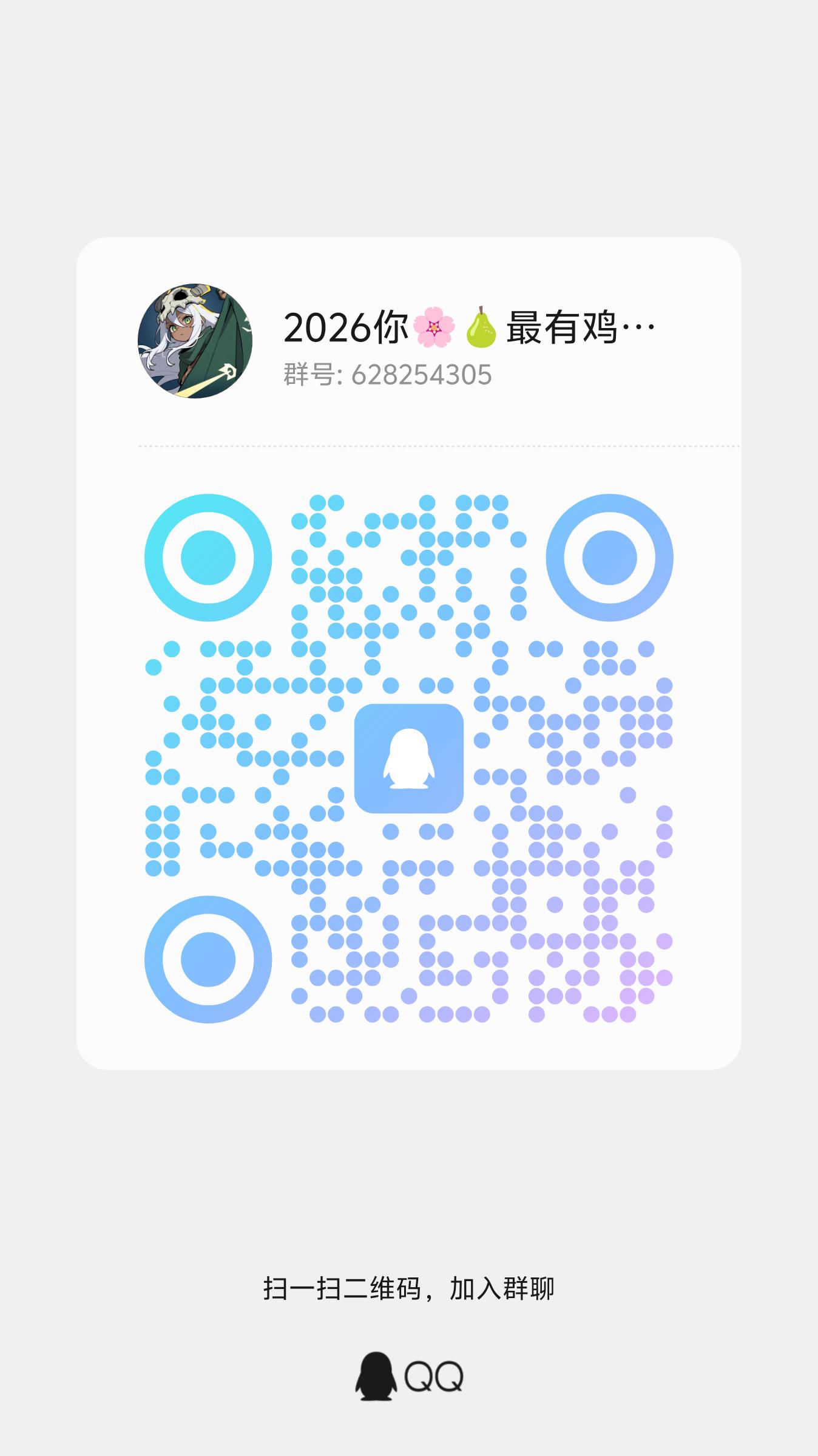 肉鸽/独立游戏 QQ 群二维码